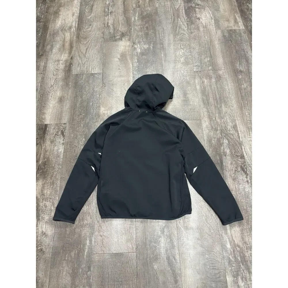 Nike Hyper Elite Youth Basketball Full Zip Hoodie Jacket Black Kids Size XL